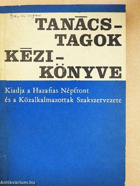 Tanácstagok kézikönyve