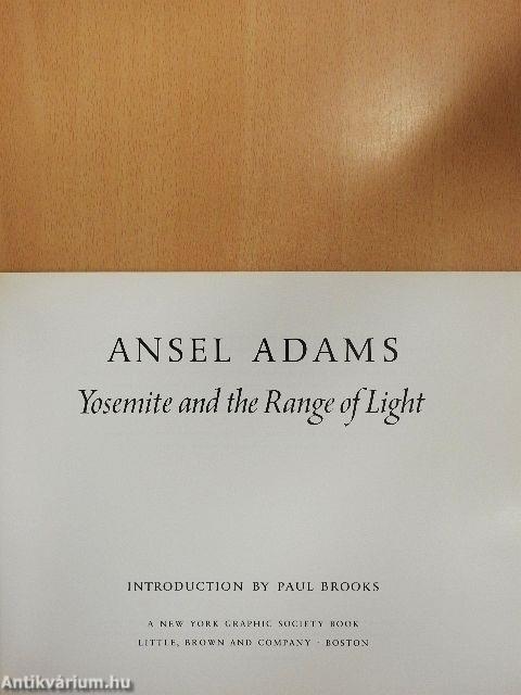 Yosemite and the Range of Light