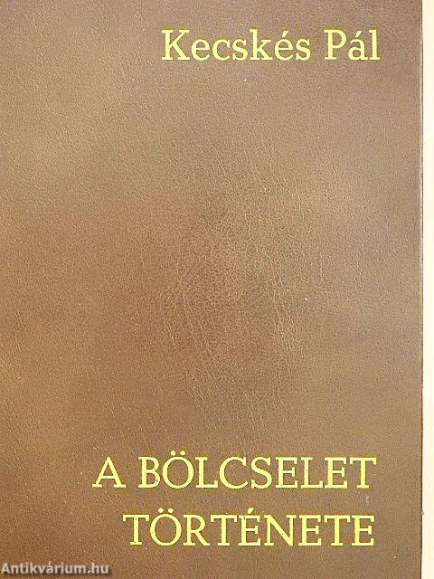 A bölcselet története