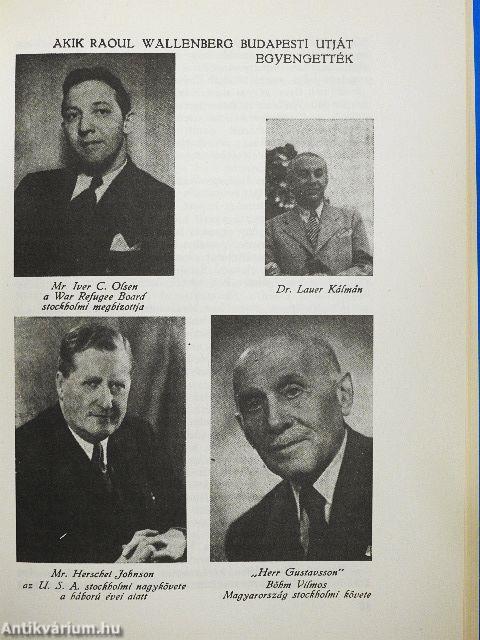 Raoul Wallenberg regényes élete, hősi küzdelmei, rejtélyes eltűnésének titka