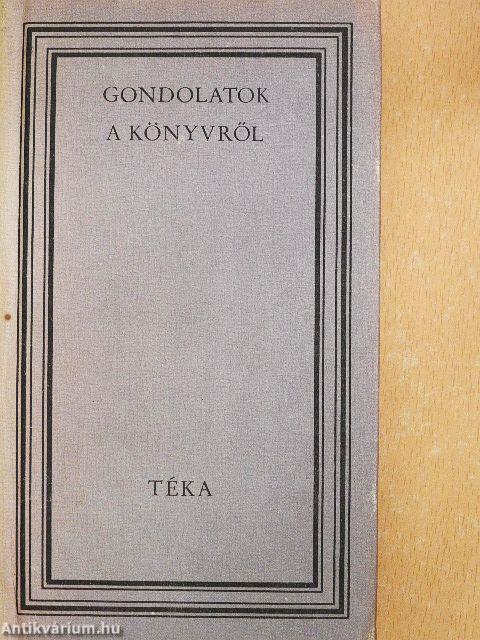 Gondolatok a könyvről