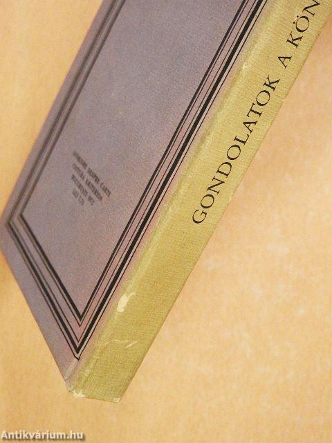 Gondolatok a könyvről