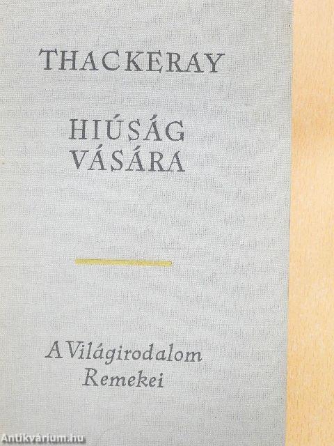 Hiúság vására