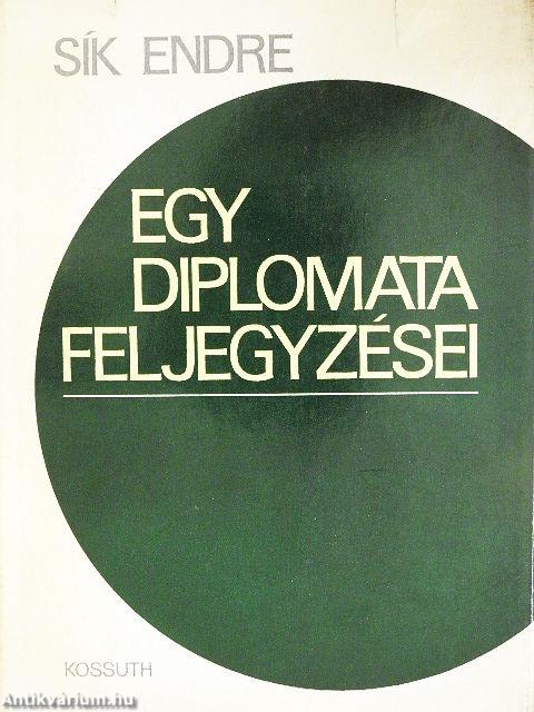 Egy diplomata feljegyzései