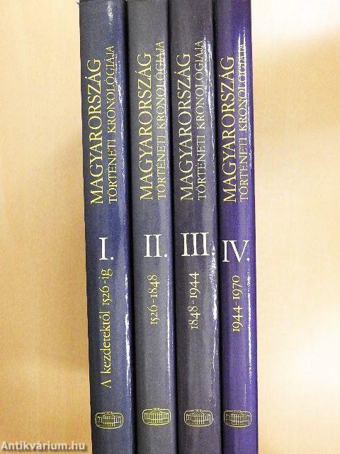 Magyarország történeti kronológiája I-IV.