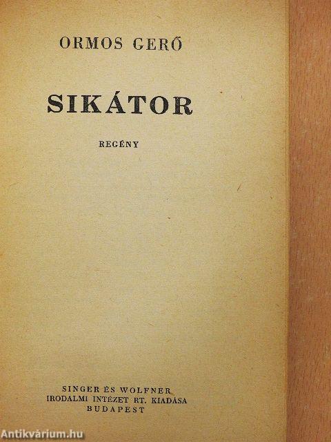 Sikátor