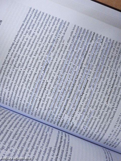 "A nagy politikai affér" I.