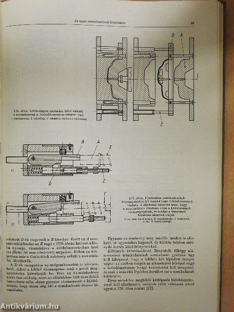 Műanyagok melegalakító szerszámai