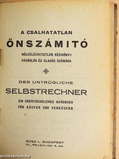 A csalhatatlan önszámító