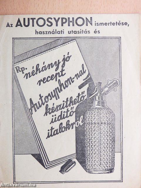 Az Autosyphon ismertetése