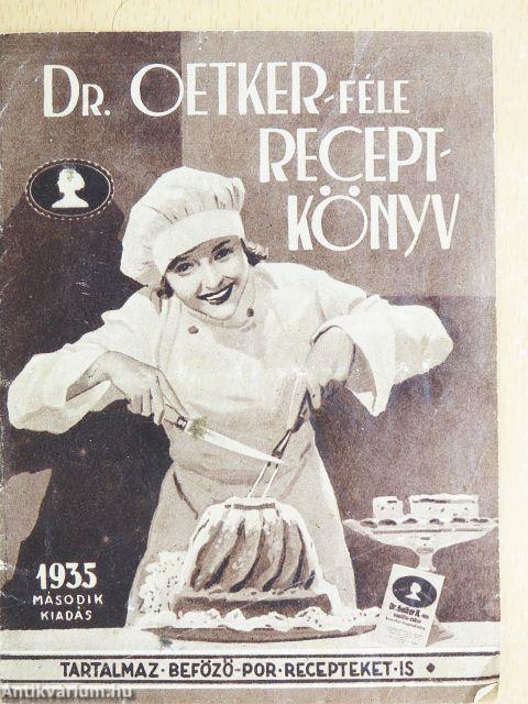 Dr. Oetker-féle receptkönyv