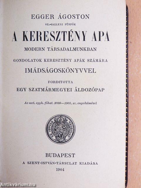 A keresztény apa modern társadalmunkban