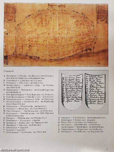 Budapest régi térképeken