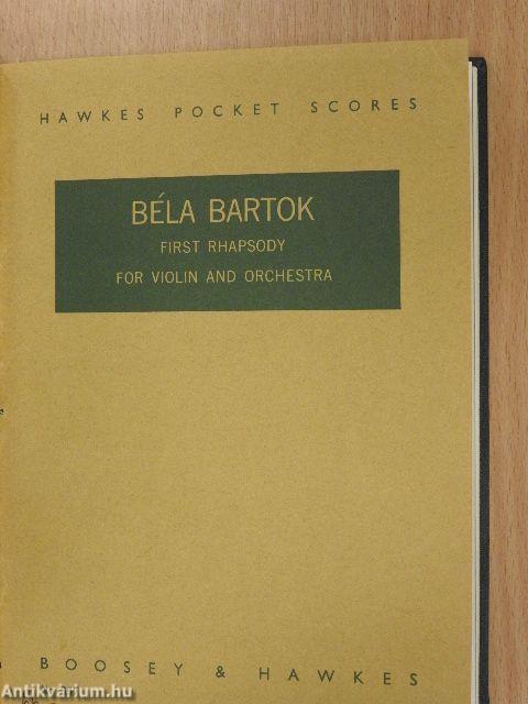 First Rhapsody for Violin and Orchestra/Second Rhapsody for Violin and Orchestra