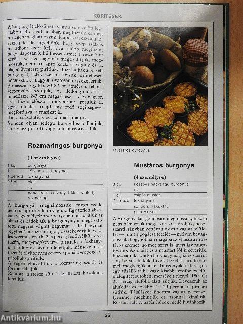 99 körítés és főzelék 33 színes ételfotóval