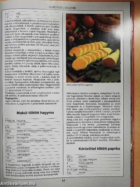 99 magyaros étel 33 színes ételfotóval