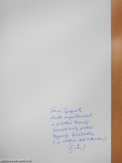 Magyar tudománytár 4. (dedikált példány)