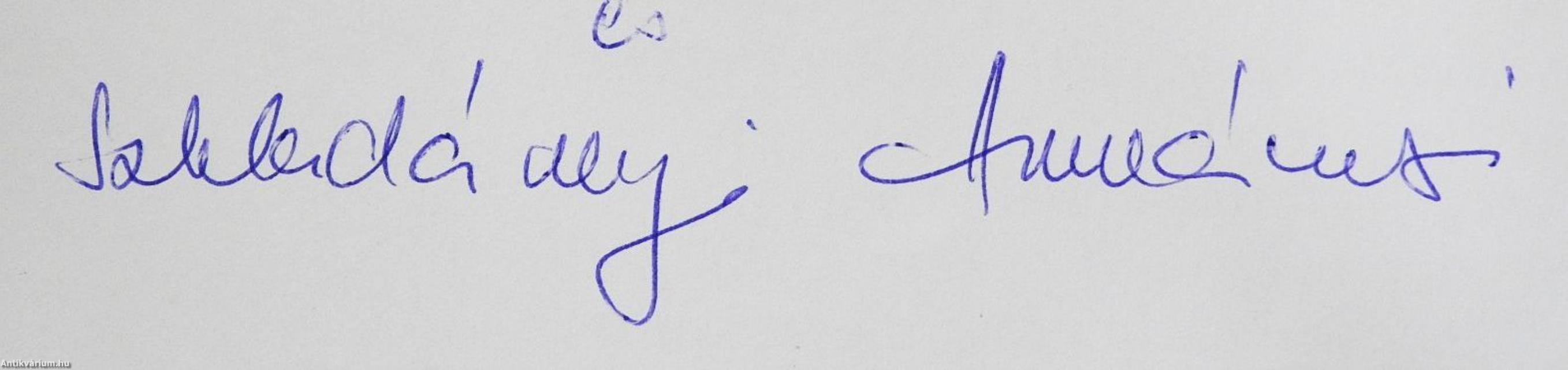 Mesék a mellényzsebemből (kétszeresen dedikált példány)