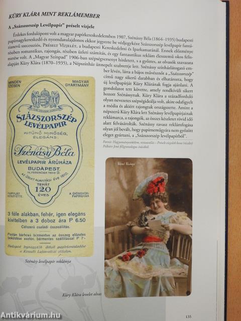 Küry Klára azt üzente... (dedikált példány)