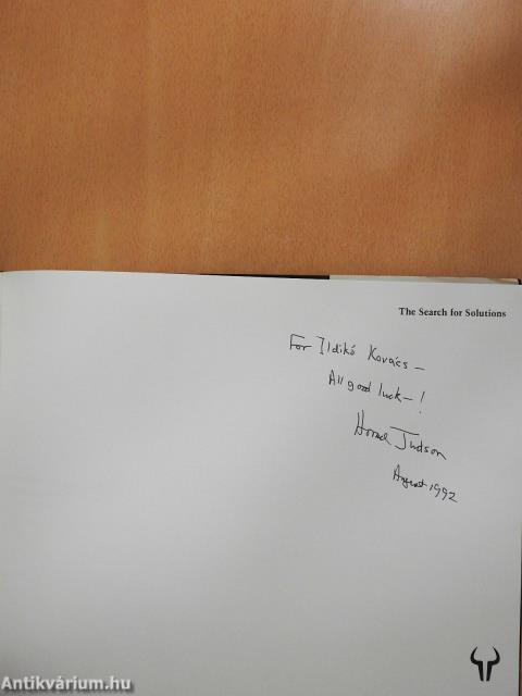 The Search for Solutions (dedikált példány)