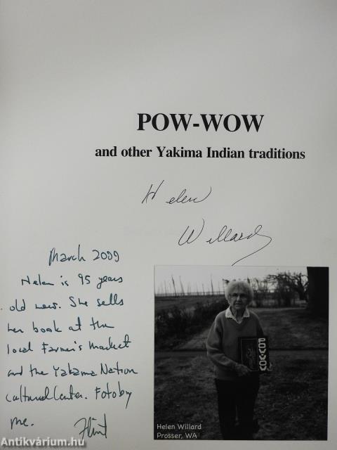 Pow-wow and other Yakima Indian traditions (dedikált példány)