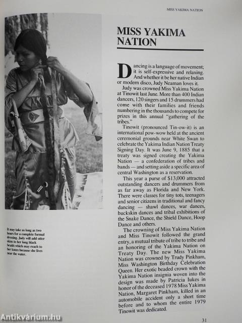 Pow-wow and other Yakima Indian traditions (dedikált példány)