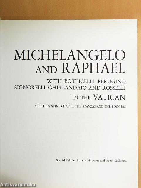 Michelangelo and Raphael in the Vatican