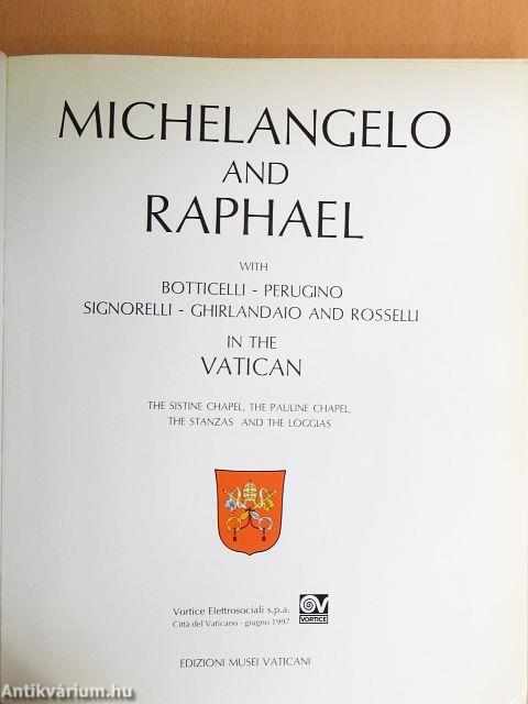 Michelangelo and Raphael in the Vatican