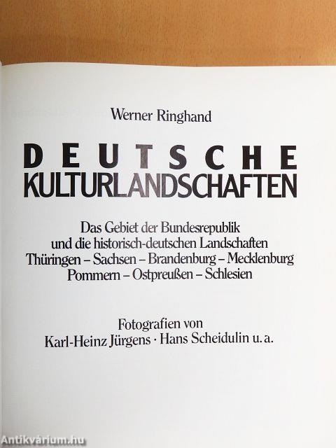 Deutsche Kulturlandschaften