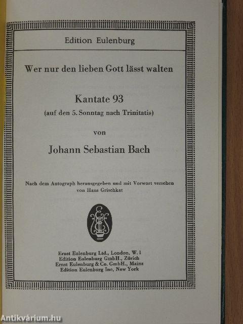 Kantate 93/Cantata 112/Cantata 117/Cantata 155