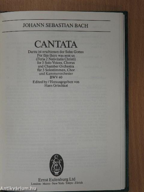 Cantata 39/Cantata 40/Cantata 46