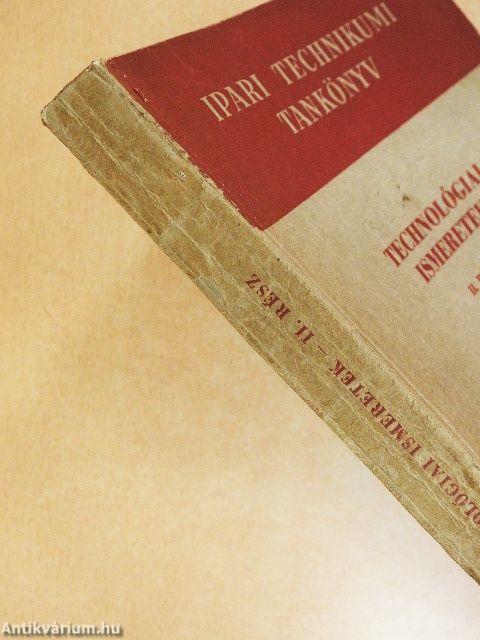 Technológiai ismeretek II.