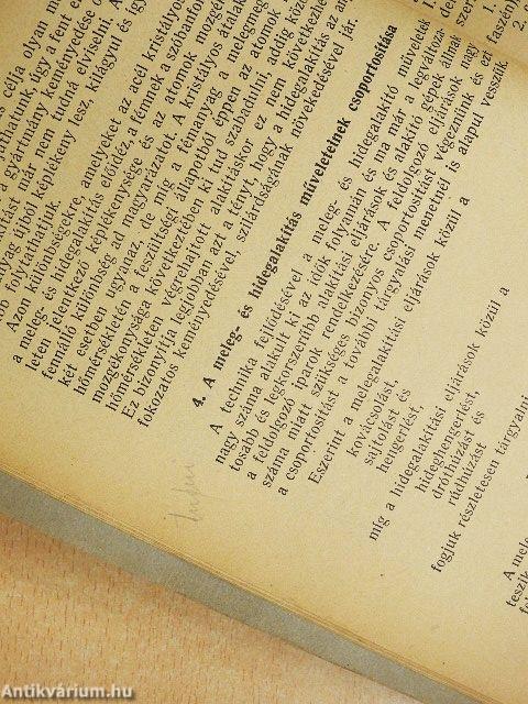 Technológiai ismeretek II.