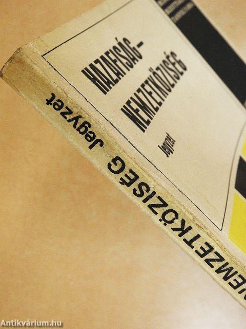 Hazafiság-nemzetköziség