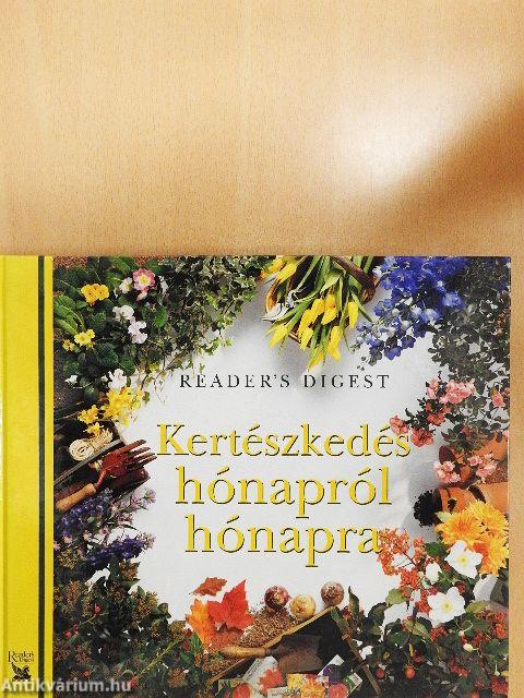 Kertészkedés hónapról hónapra