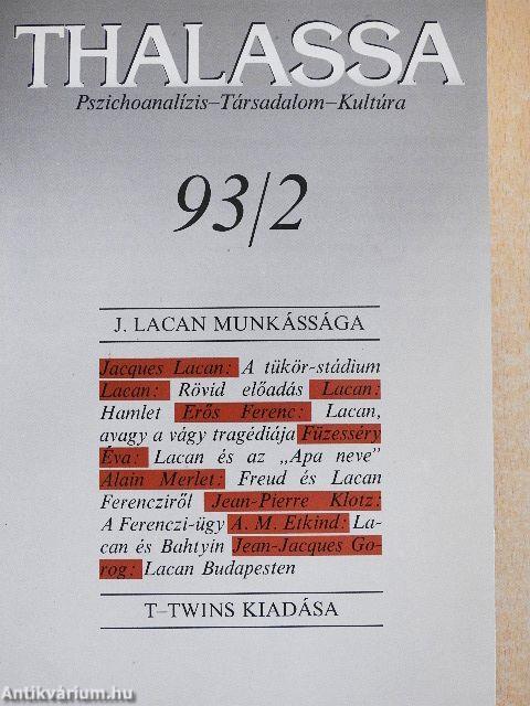 Thalassa 1993/2