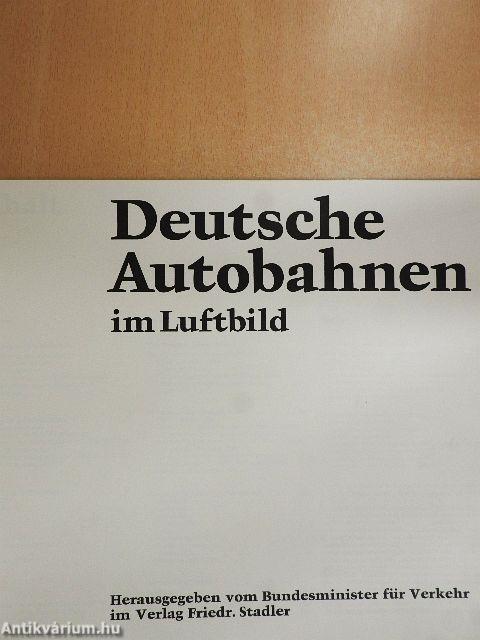 Deutsche Autobahnen im Luftbild