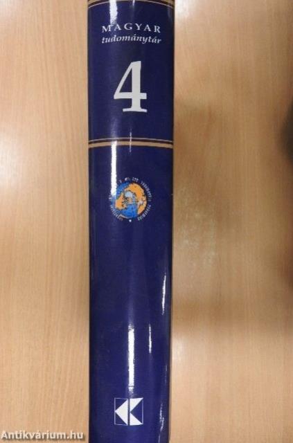 Magyar tudománytár 4. (dedikált példány)