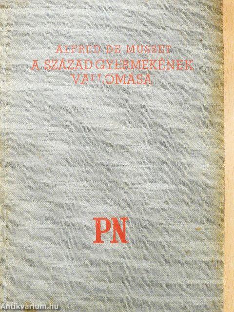A század gyermekének vallomása
