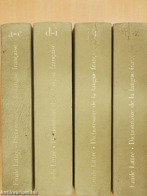 Dictionnaire de la langue francaise 1-4.