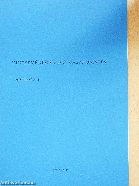 L'Intermédiaire des Casanovistes 2004