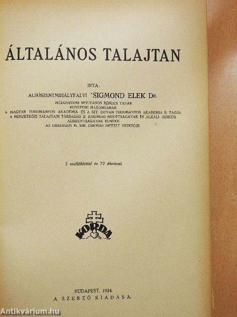 Általános talajtan