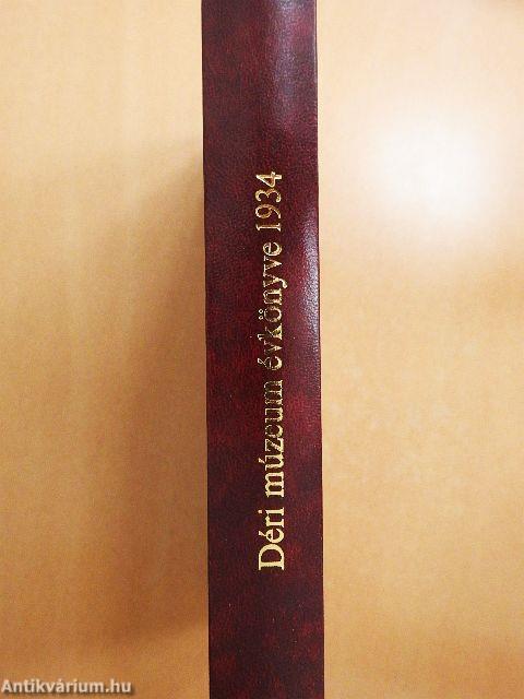 A Debreceni Déri Múzeum évkönyve 1934
