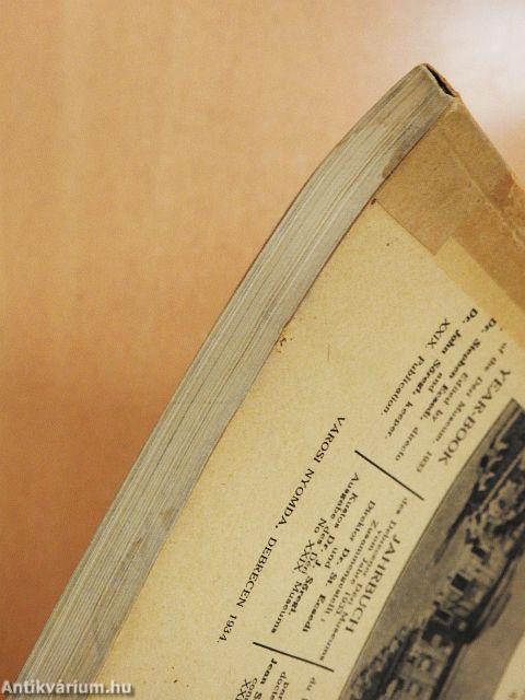 A Debreceni Déri Múzeum évkönyve 1933