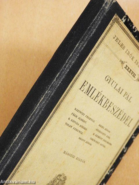 Gyulai Pál emlékbeszédei