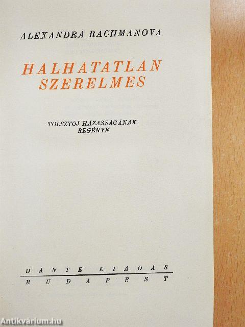 Halhatatlan szerelmes