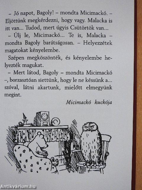 Micimackó kis illemtankönyve