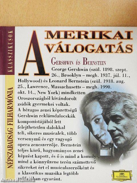 Amerikai válogatás - CD-vel