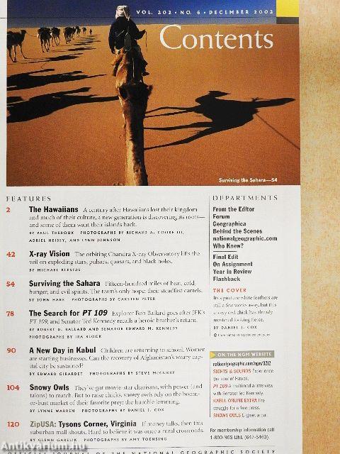 National Geographic December 2002