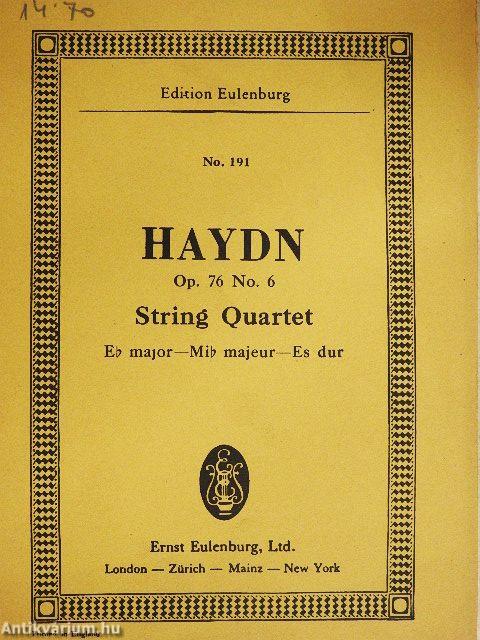 String Quartet Eb major